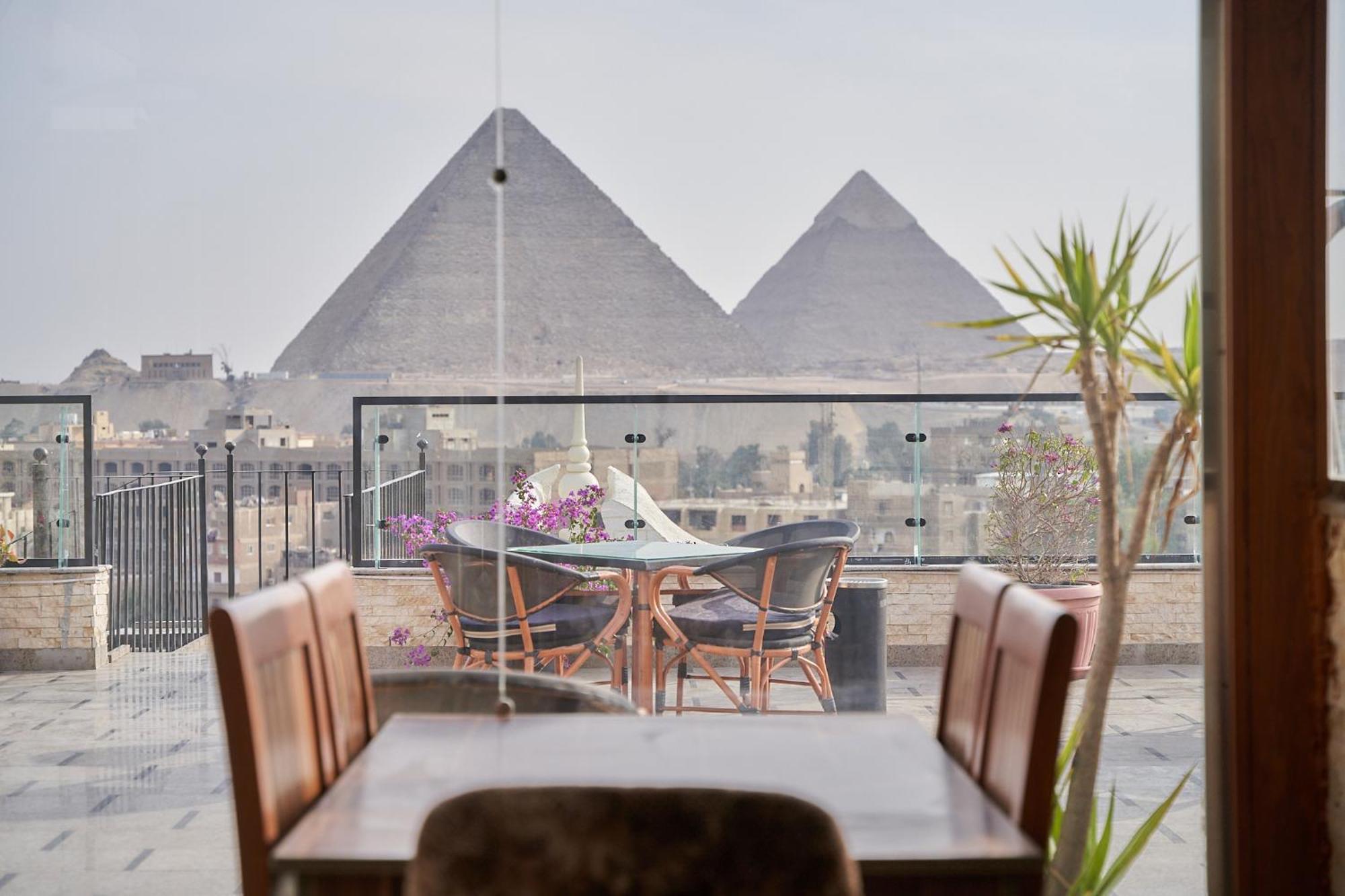 New Top Pyramids Hotel Kairo Exterior foto