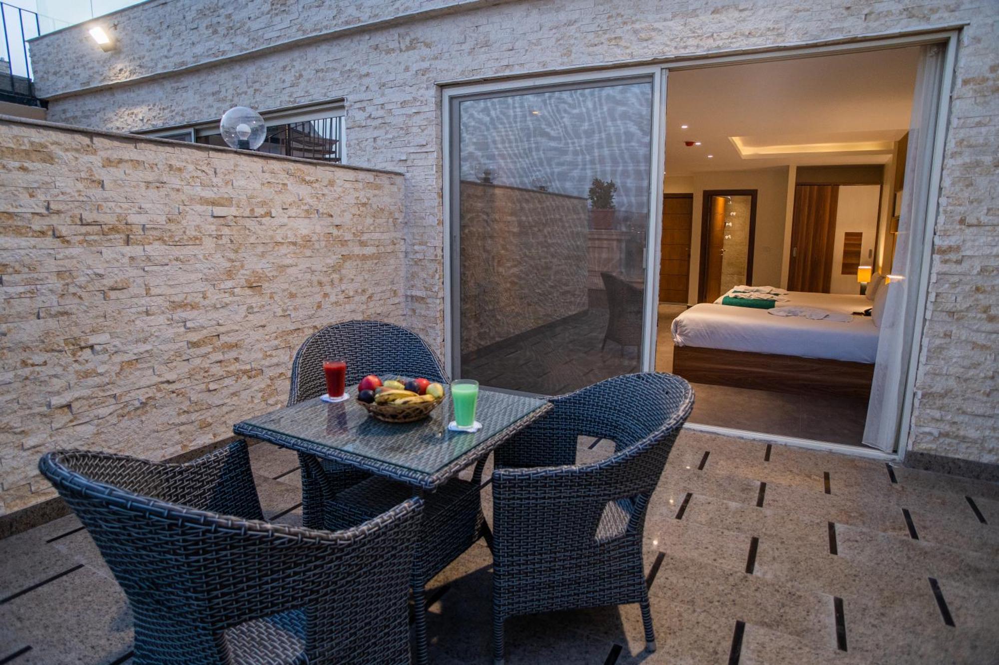 New Top Pyramids Hotel Kairo Exterior foto