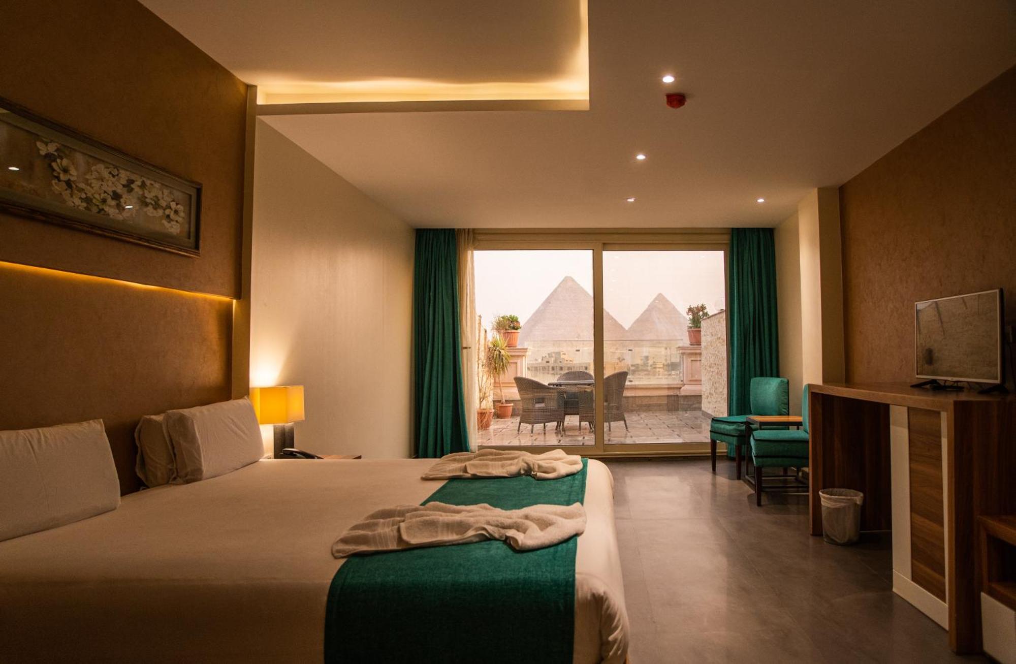 New Top Pyramids Hotel Kairo Exterior foto