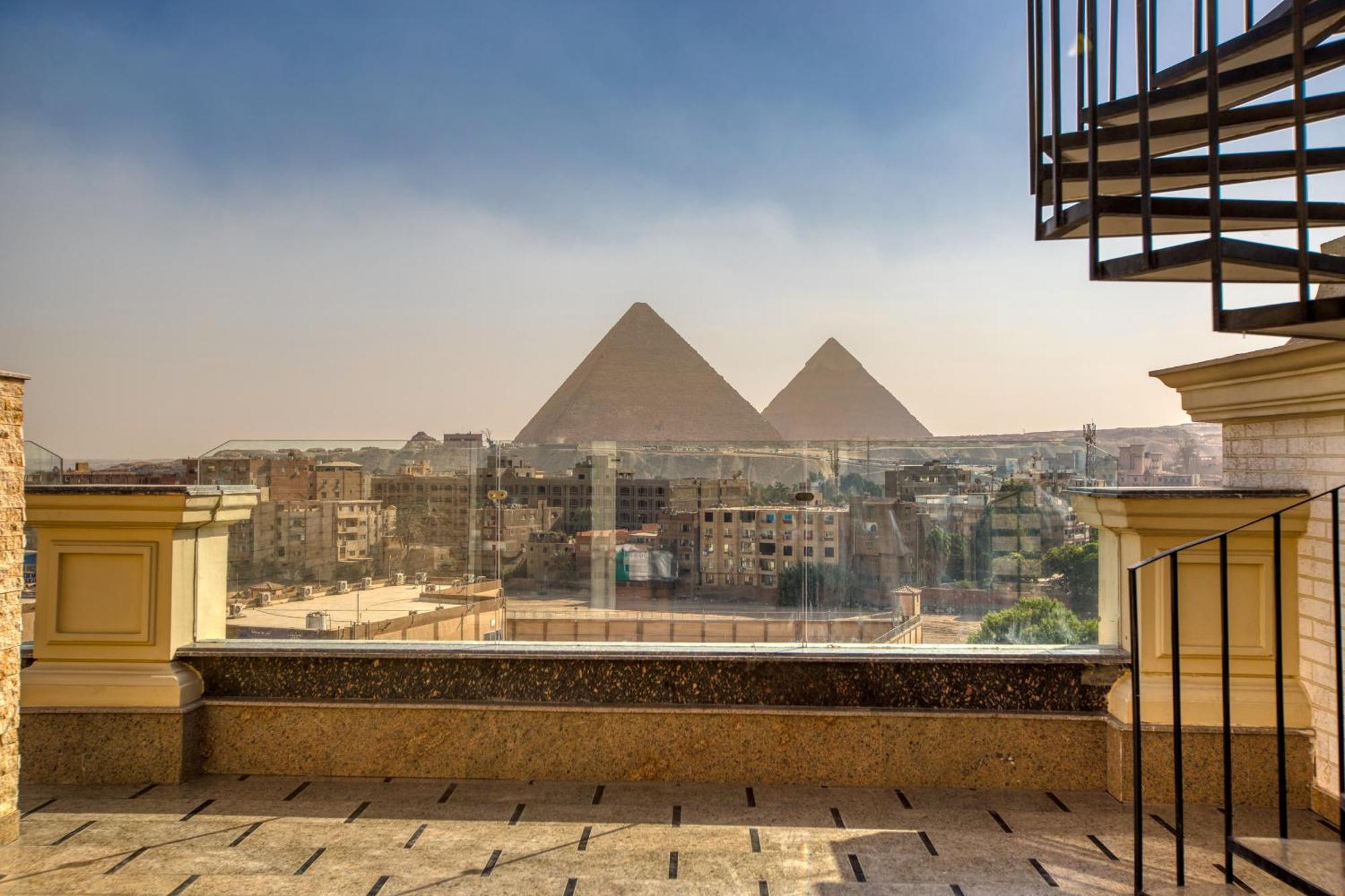 New Top Pyramids Hotel Kairo Exterior foto