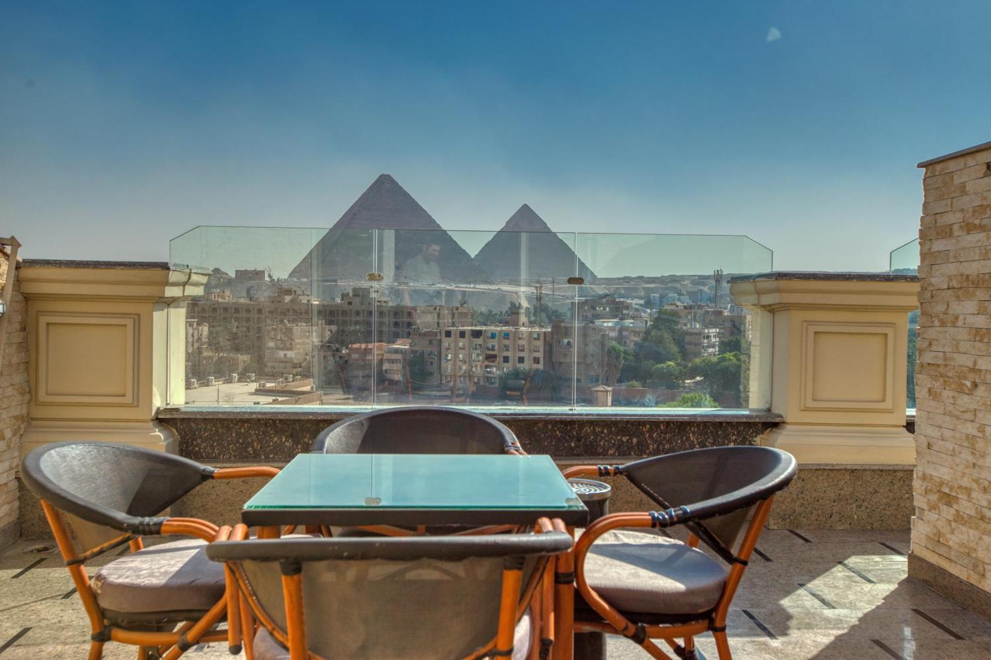 New Top Pyramids Hotel Kairo Exterior foto