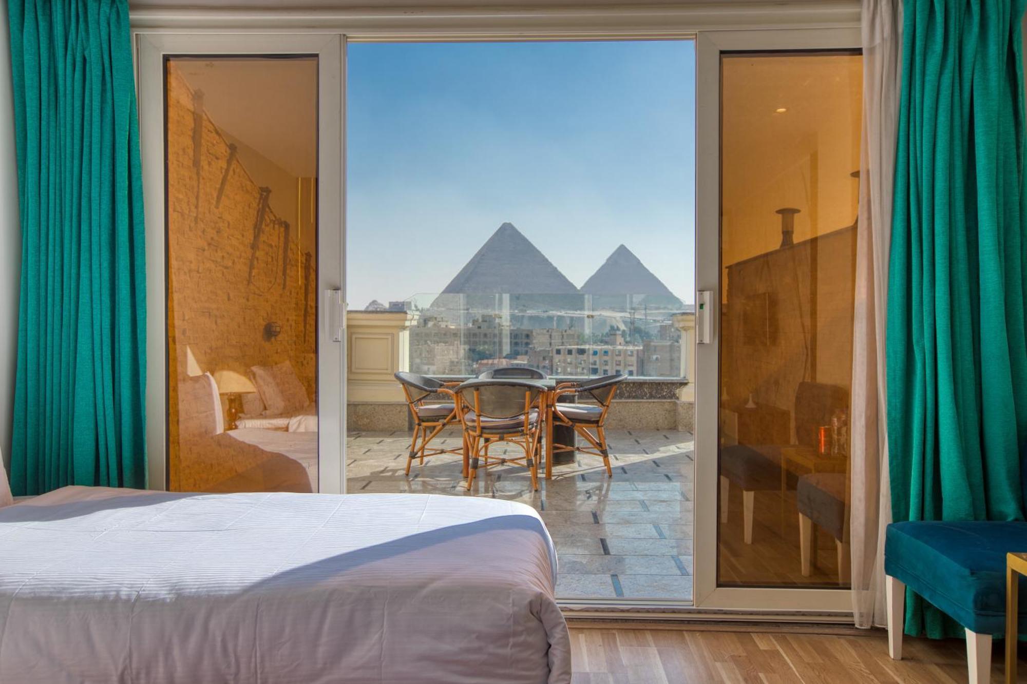 New Top Pyramids Hotel Kairo Exterior foto