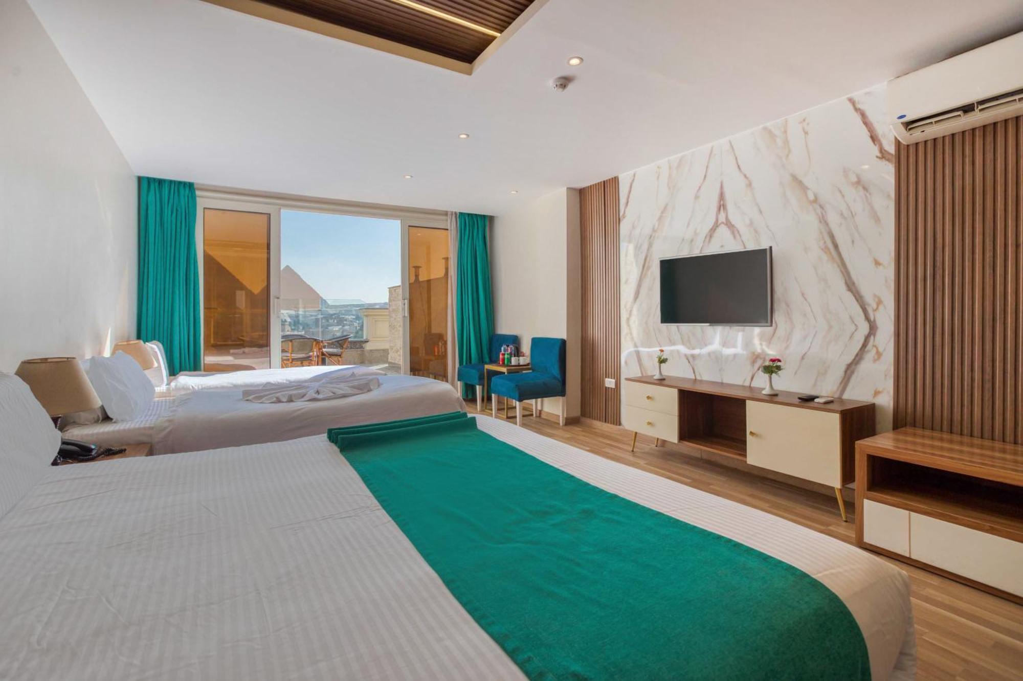 New Top Pyramids Hotel Kairo Exterior foto