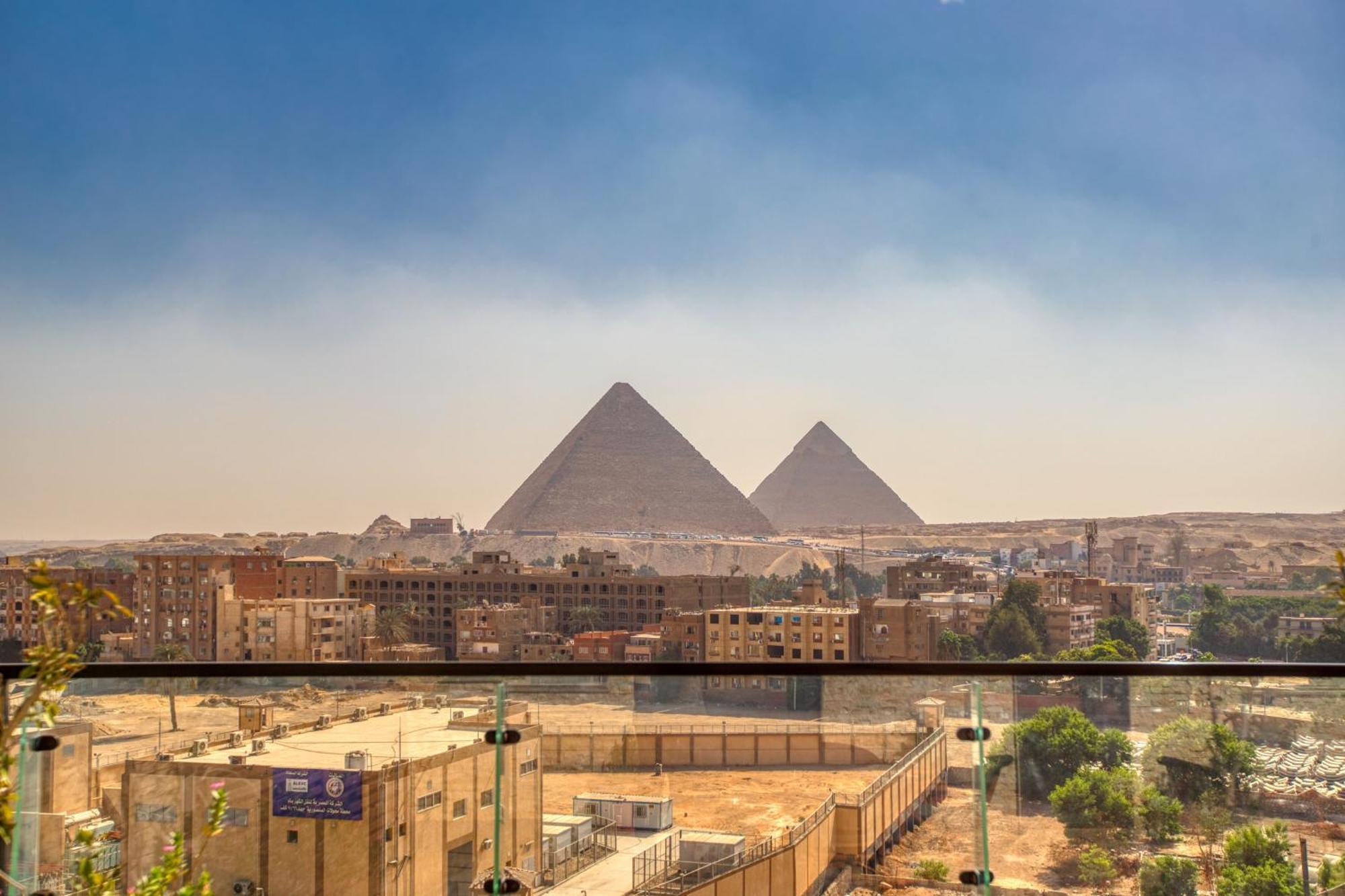 New Top Pyramids Hotel Kairo Exterior foto