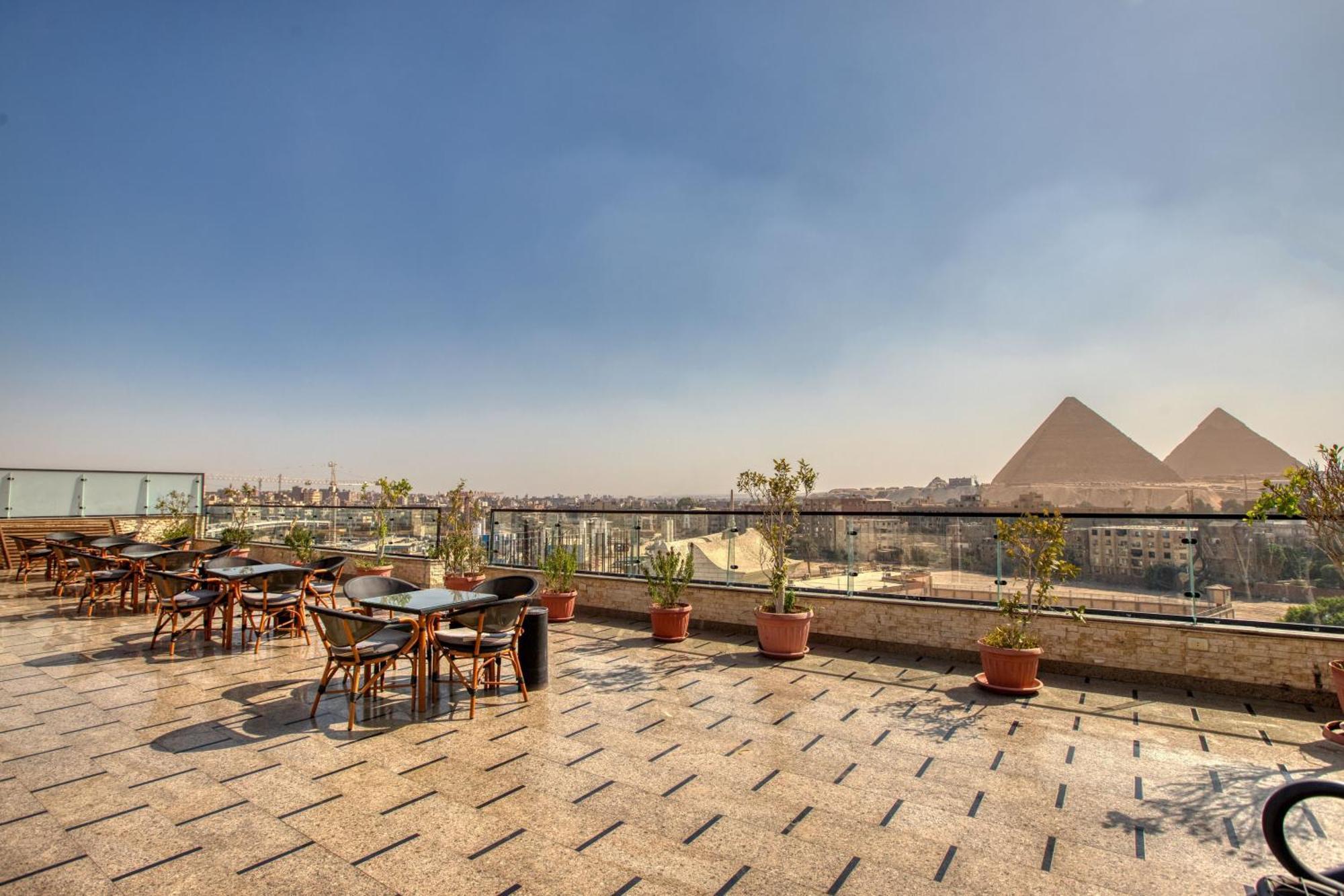 New Top Pyramids Hotel Kairo Exterior foto