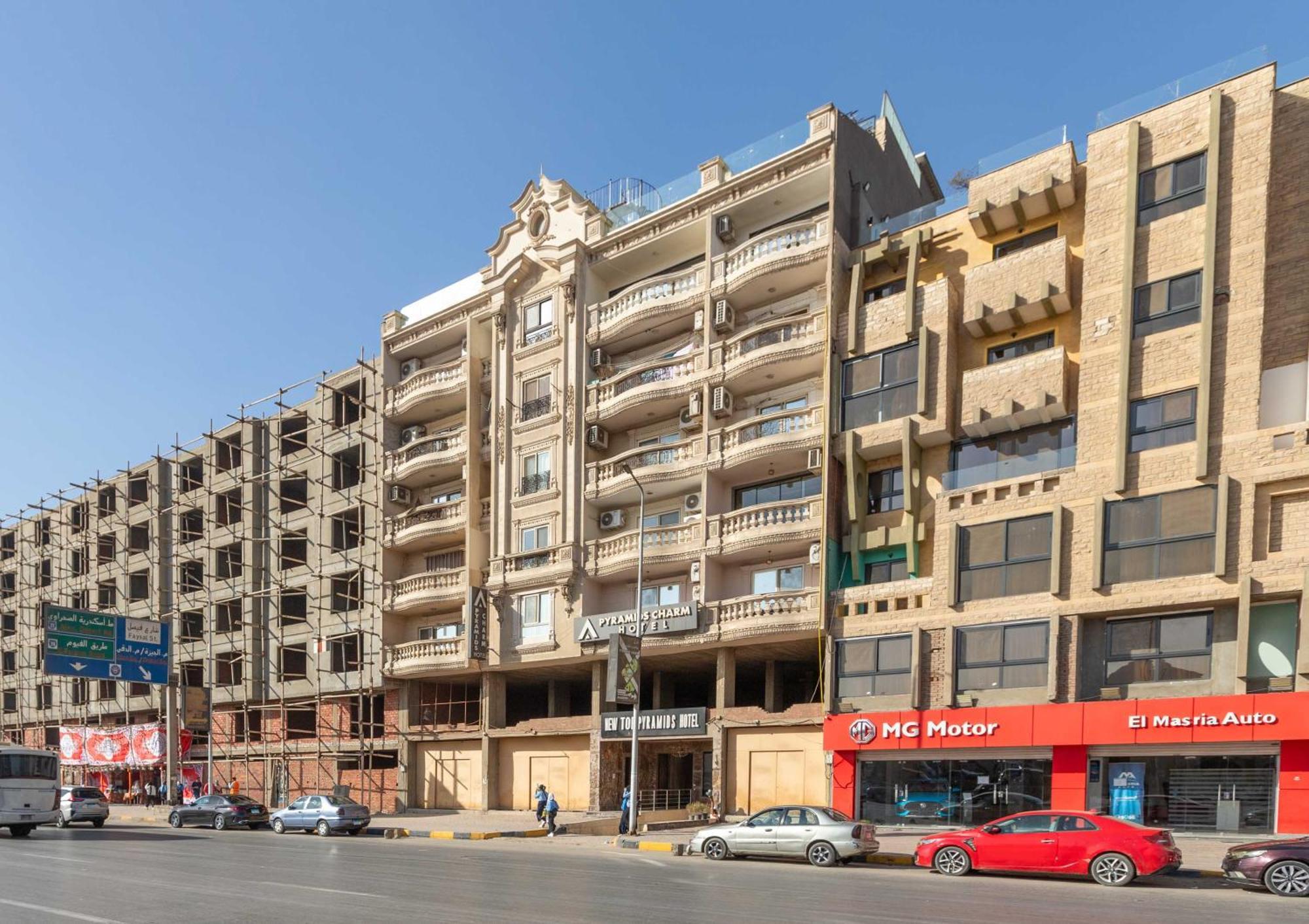 New Top Pyramids Hotel Kairo Exterior foto