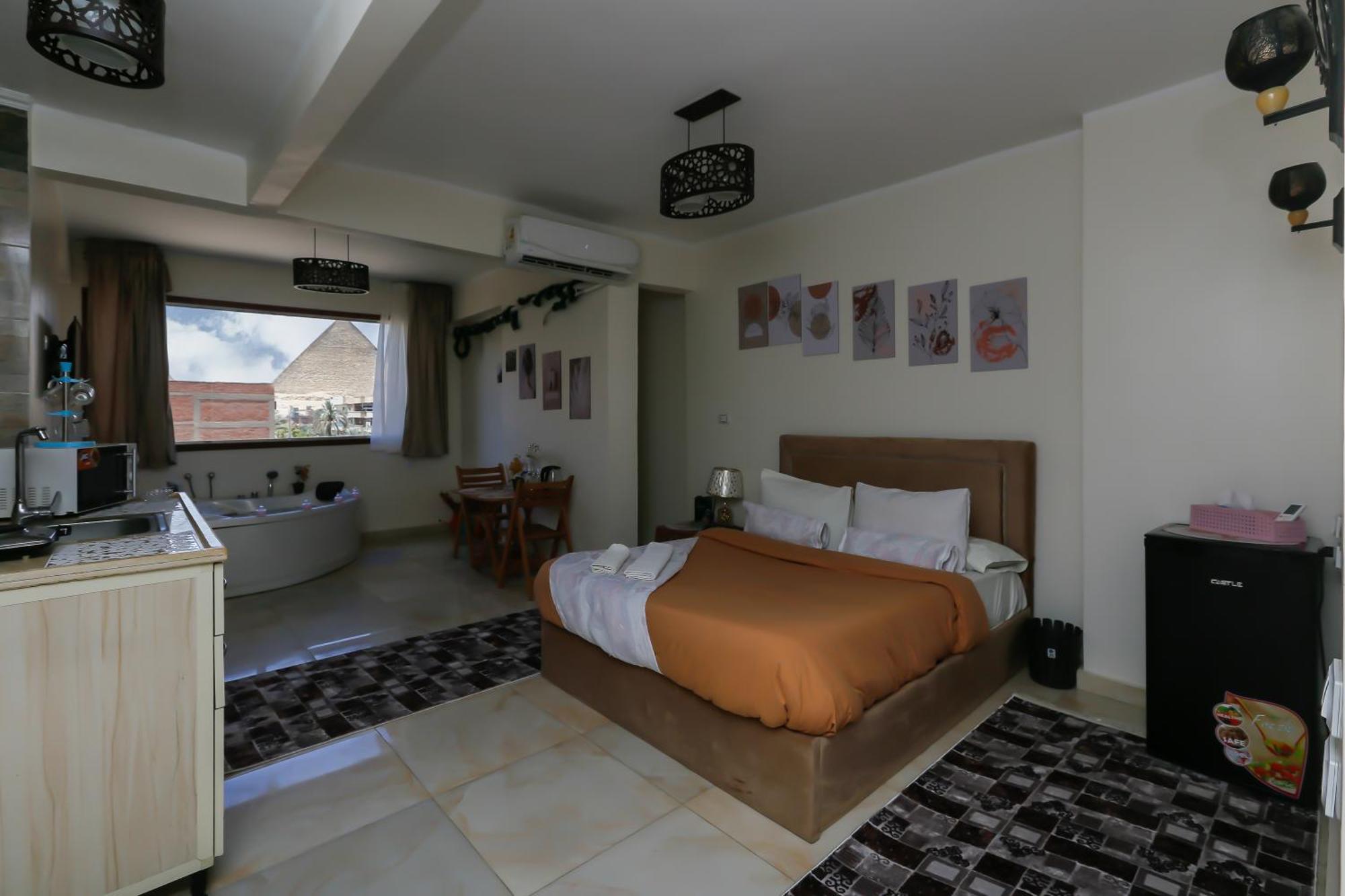 New Top Pyramids Hotel Kairo Exterior foto