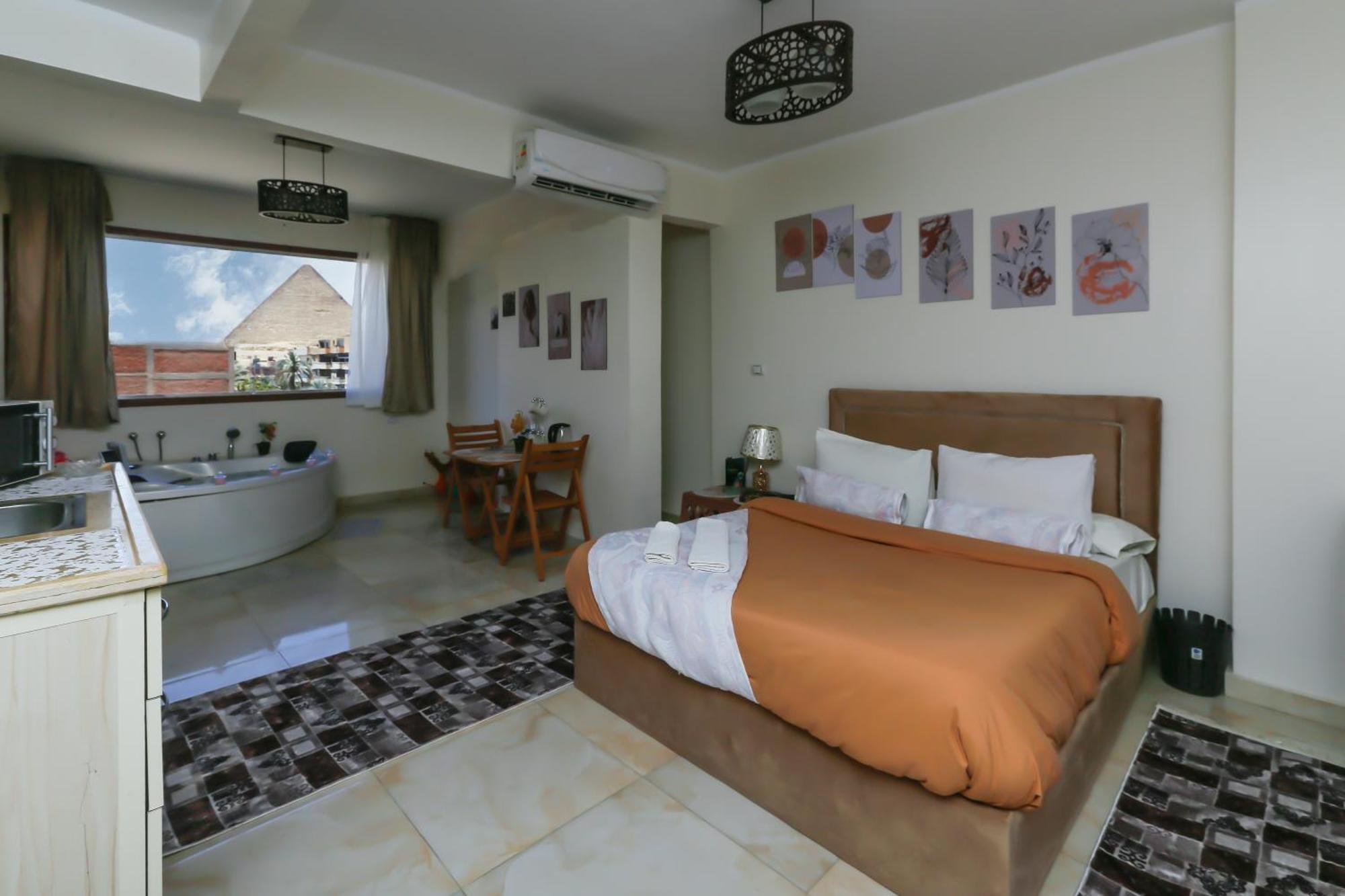 New Top Pyramids Hotel Kairo Exterior foto