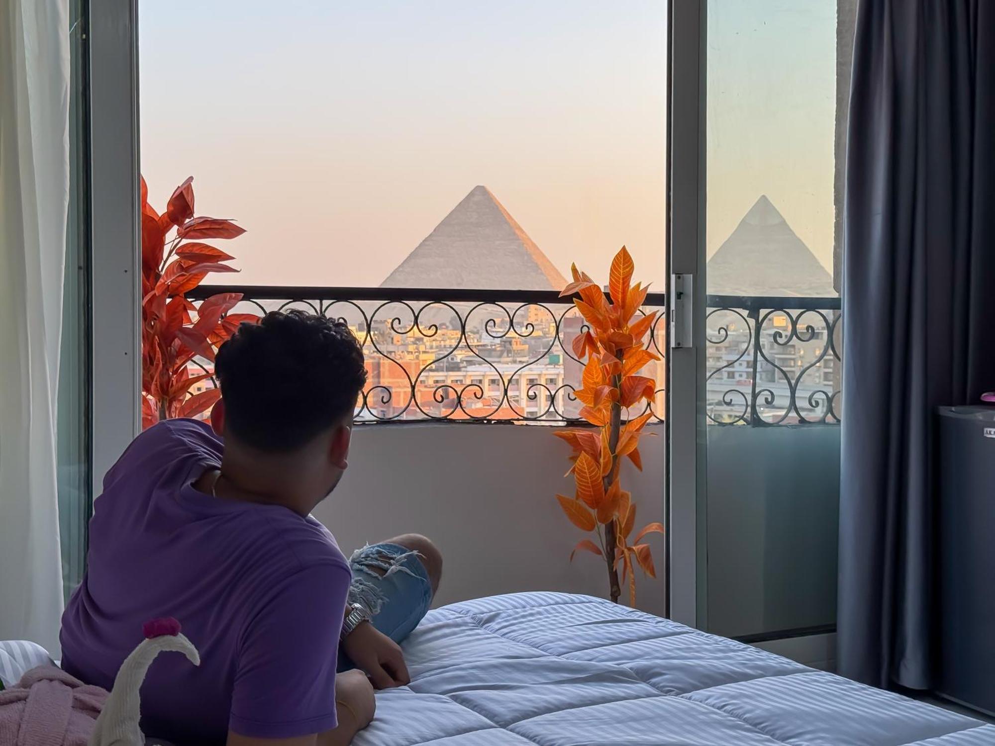 New Top Pyramids Hotel Kairo Exterior foto